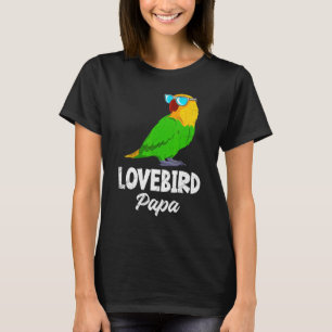 Camiseta Lovebird Pai Love Birds Parrot Ownership Men Loveb