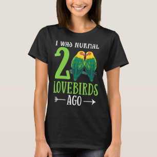Camiseta Lovebird Peach Enfrentou papagaio Pet African Fisc