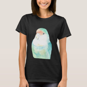 Camiseta Lovebird Watercolor Painting Portraje Pets