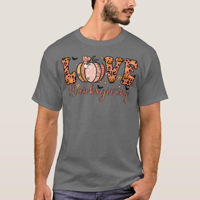 Camiseta LOVEHANKSGIVING menino (Frente)