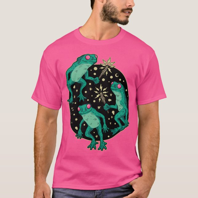 Camiseta Loveland Frogman Cryptid Black (Frente)