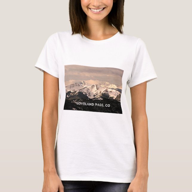 Camiseta Loveland Pass, CO (Frente)
