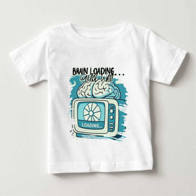 Camiseta lovely brainloading design (Frente)