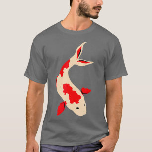 Camiseta Lovely Chubby Kohaku Koi para viveiros de peixes