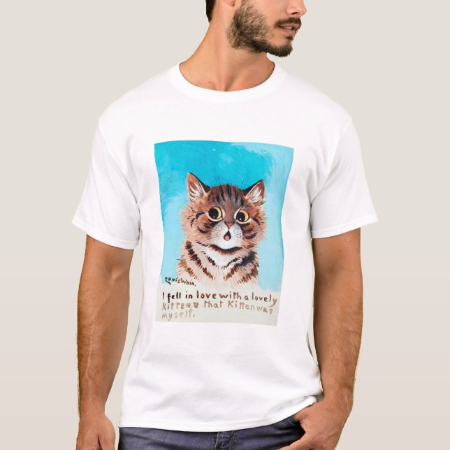 Camiseta Lovely Kitten, Louis Wain (Frente)