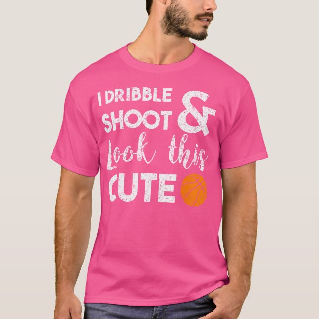 Camiseta Lover De Basquete I Disparou E Olhou Este Corte (Frente)