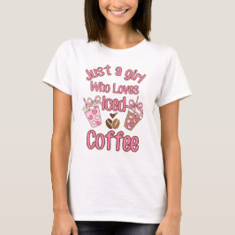 Camiseta Lover De Café Forçado