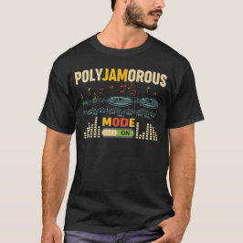 Camiseta Lover de gênero musical poliamoroso poliamouroso