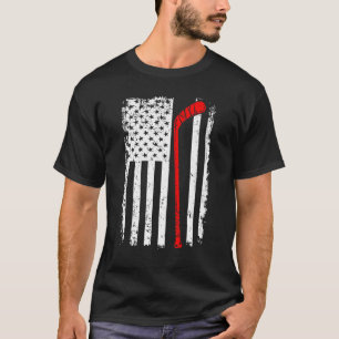 Camiseta Lover de Hockey Retro-Hockey da Equipe Americana d