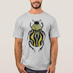 Camiseta Lover de Insetos de Desenho de Tinta de Estilo