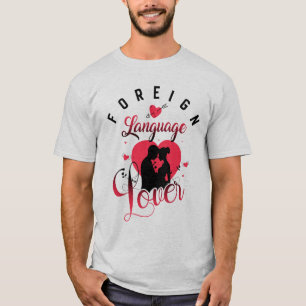Camiseta Lover de Língua Estrangeira