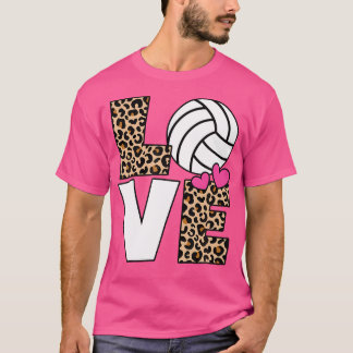 Camiseta Lover De Voleibol De Amor Correto