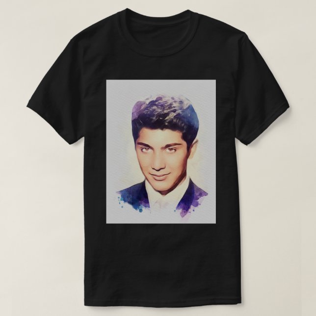 Camiseta Lover Gift Paul Anka, Lenda Musical Guitarra (Frente do Design)