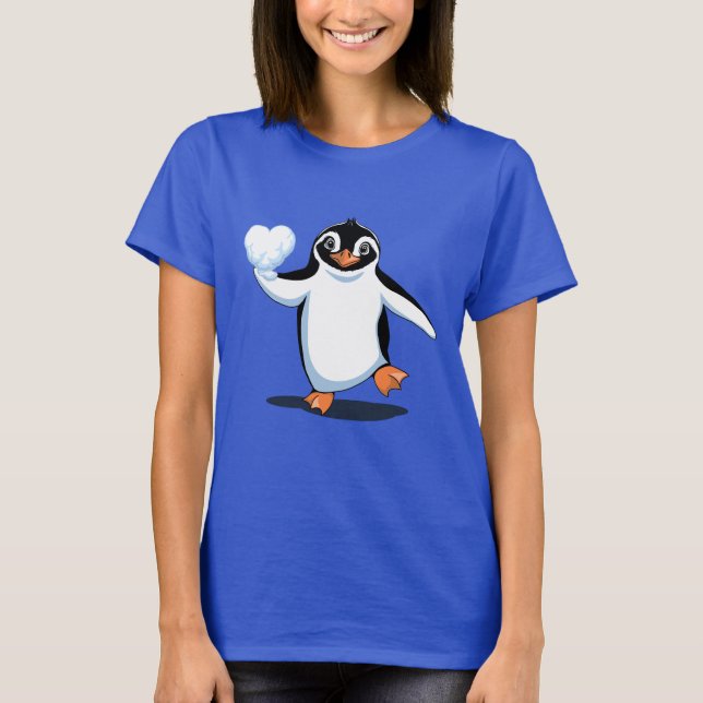 Camiseta Lover Pinguim Gelado (Frente)