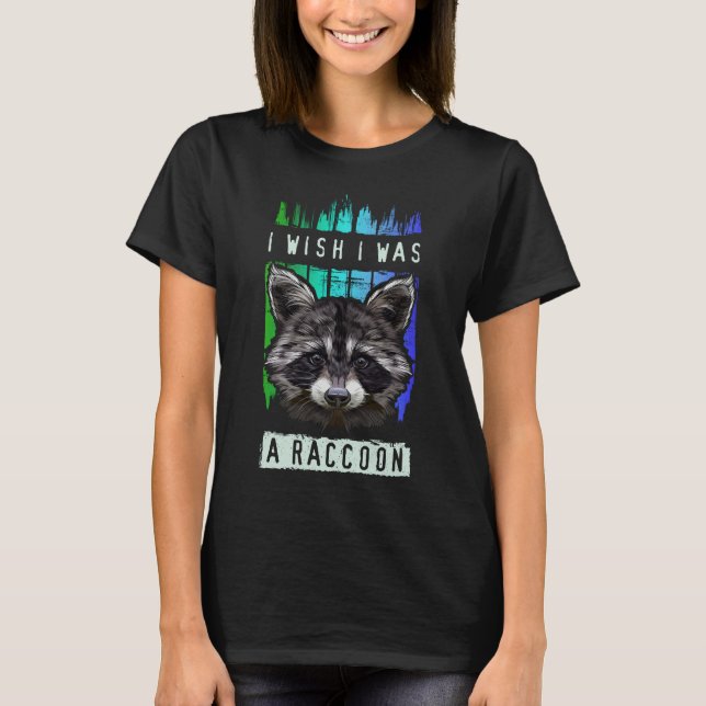 Camiseta Lover Raccoon, Panda de Lixo (Frente)