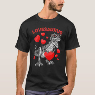Camiseta LoveSaurus Dino Dinosaur Toddler Dia de os namorad