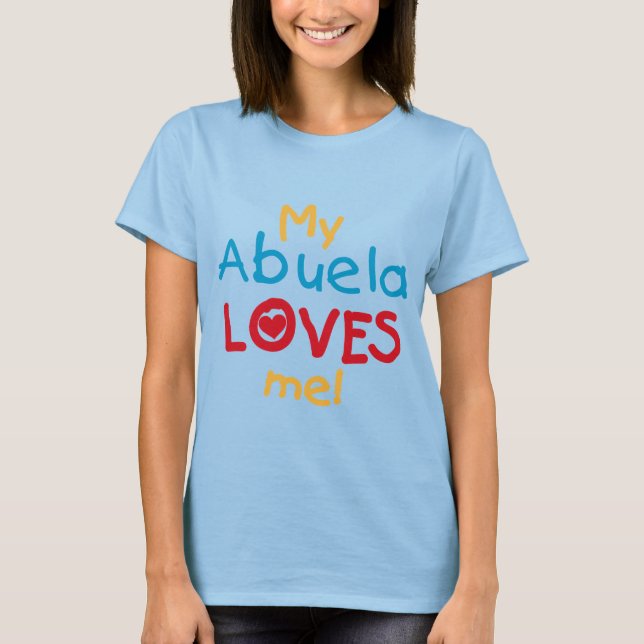 Camiseta LOVESMEabuela (Frente)