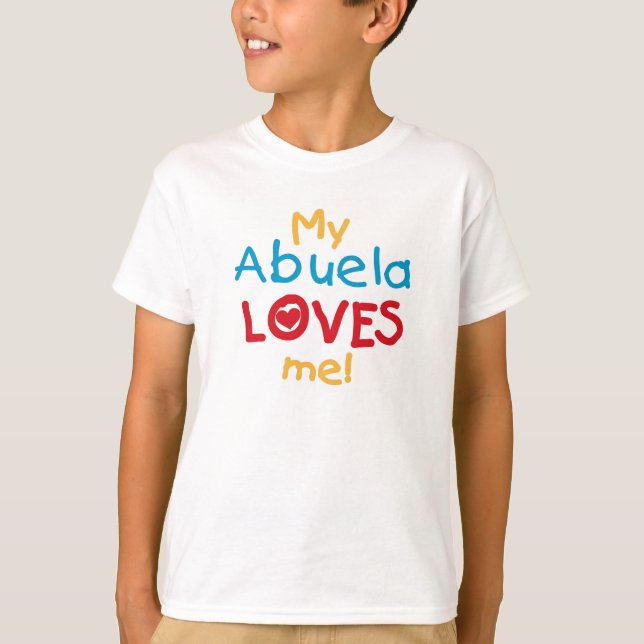 Camiseta LOVESMEabuela (Frente)
