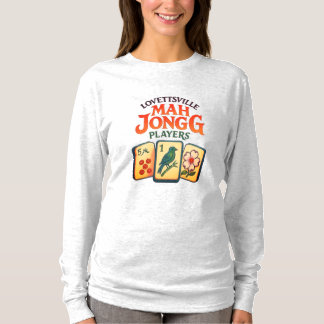 Camiseta Lovettsville Mah Jongg Player Long Sleeve
