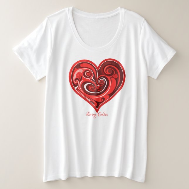 Camiseta Loving Echoes (Frente do Design)