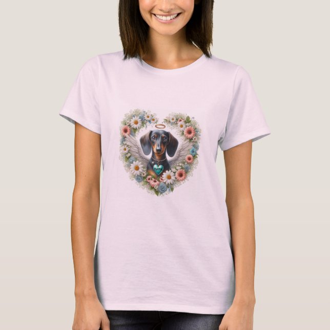 Camiseta Loving Memory Dachshund (Frente)