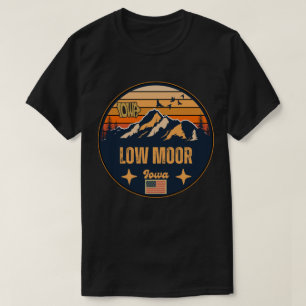 Camiseta Low Moor, Iowa Ia, Estados Unidos