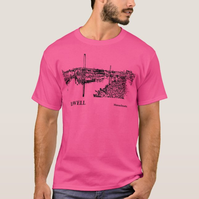 Camiseta Lowell Massachusetts (Frente)