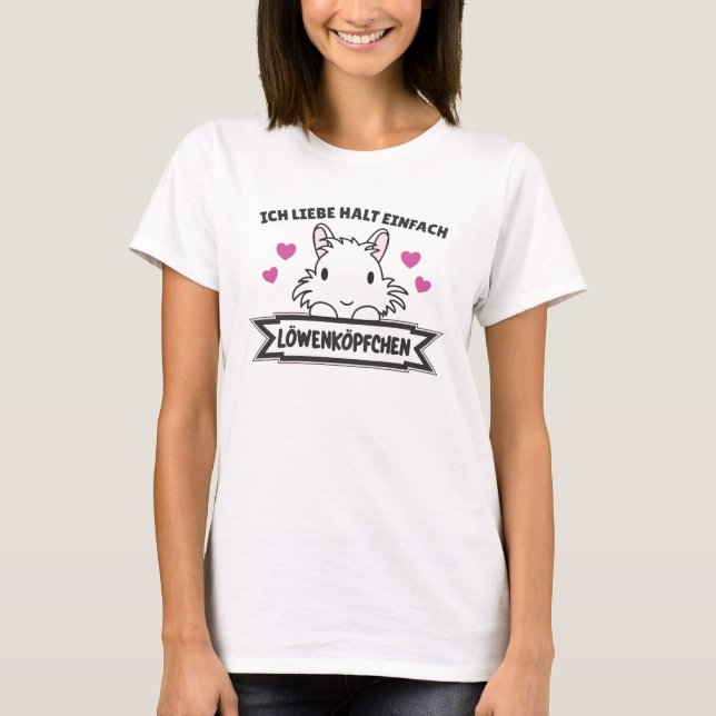 Camiseta Löwenköpfchen Rabbit Coelhinho doce (Frente)