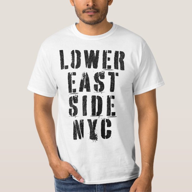 CAMISETA LOWER EAST SIDE NYC (Frente)