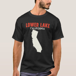 Camiseta Lower Lake California State America Viagem Cal