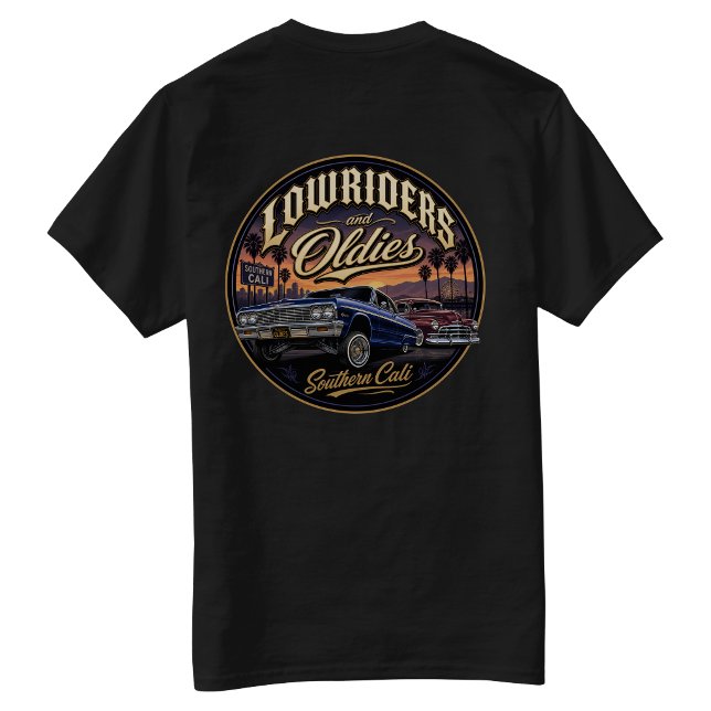 Camiseta Lowriders e velharias dão o tom (Lowriders and oldies T-Shirt)
