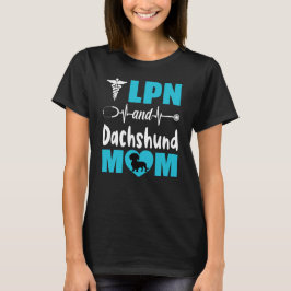 Camiseta LPN e Dachshund Mãe