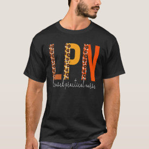 Camiseta LPN Enfermeiro Prático Licenciado Leopardo Outono
