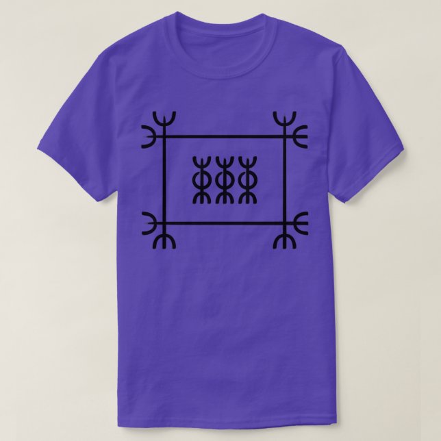 Camiseta Lsabrjtur or Lock Breaker Icelandic staves viking  (Frente do Design)