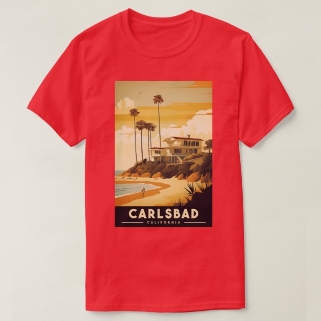 Camiseta lsbad California TShirt 2 (Frente do Design)