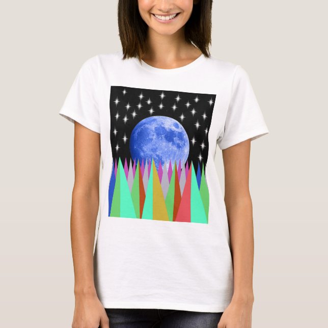 Camiseta Lua Azul (Frente)