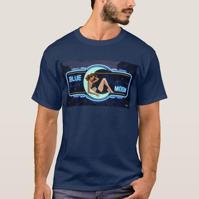 Camiseta Lua Azul (Frente)