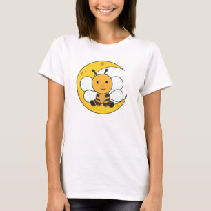 Camiseta Lua Bebê Boa Noite Queda Estrelas do Sono
