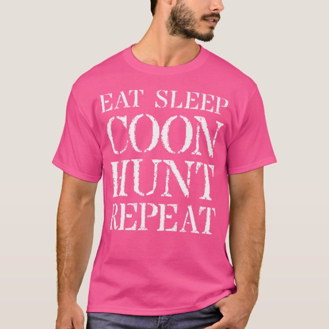 Camiseta Lua Caça Homens Caçadores Comem Lua Do Sono (Frente)