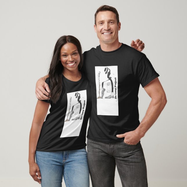 Camiseta Lua caminhando (Unissex)