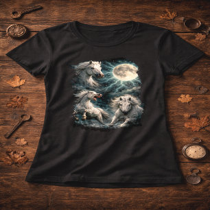 Camiseta Lua Cavalos Selvagens