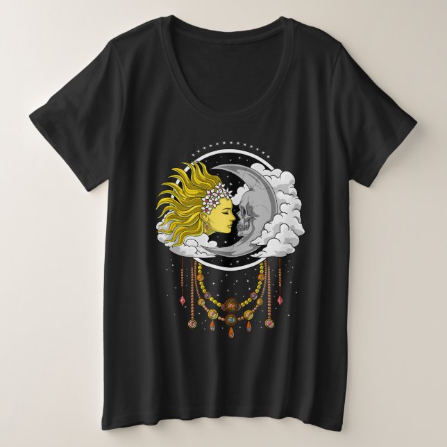 Camiseta Lua Celestial (Frente do Design)