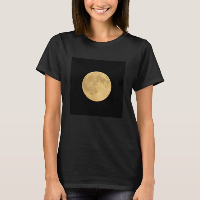 Camiseta Lua cheia | Seattle, Washington (Frente)