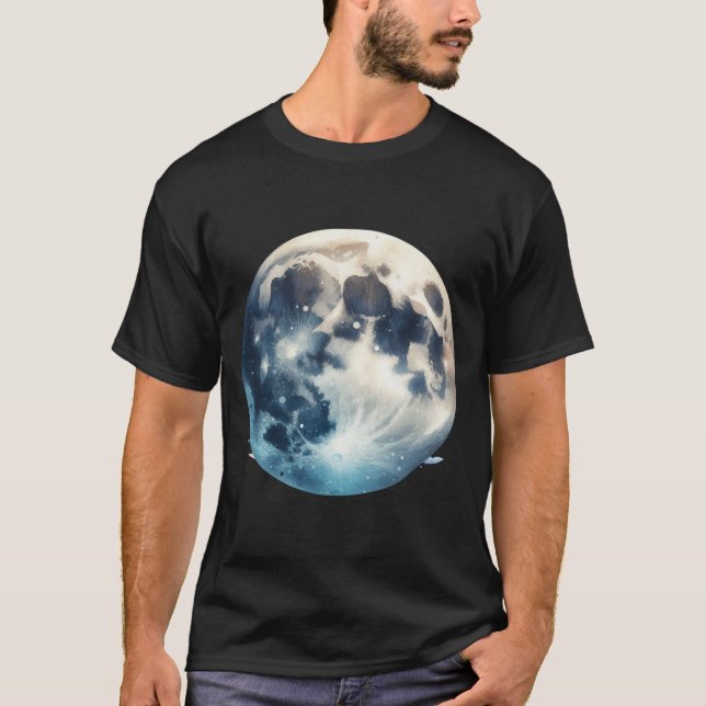 Camiseta Lua cheio (Frente)