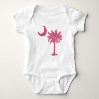 Camiseta Lua cor-de-rosa do Palmetto