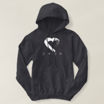 Lua Coração XOXO Hoodie