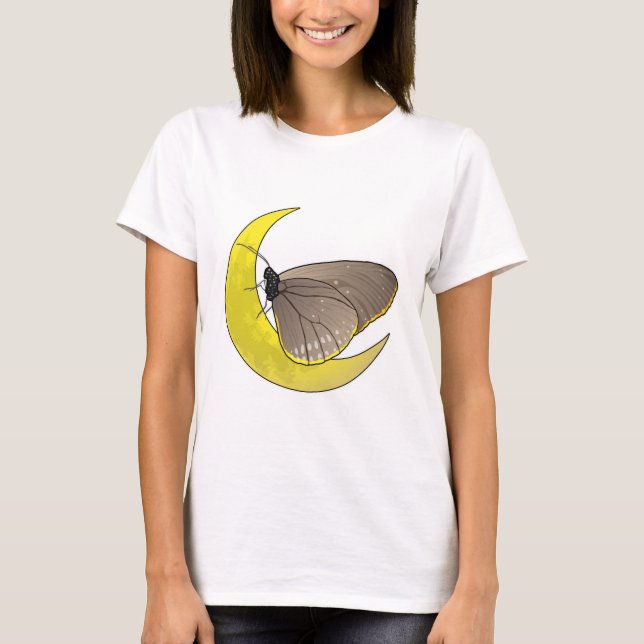 Camiseta Lua da borboleta (Frente)