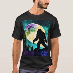 Camiseta Lua de Cheio Sasquatch na Montanha II