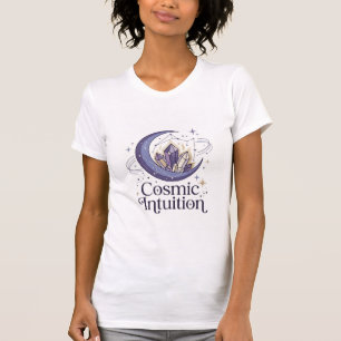 Camiseta Lua de Cristal de Intuição Cósmica