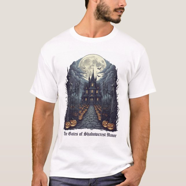 Camiseta Lua de Halloween (Frente)